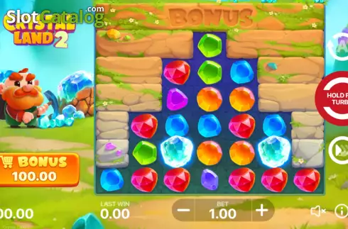 Скрин2. Crystal Land 2 слот