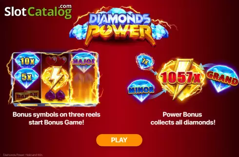 Скрин2. Diamonds Power: Hold and Win слот