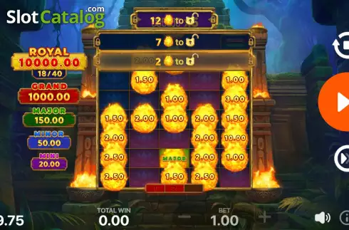 Скрин7. Fire Temple: Hold and Win слот