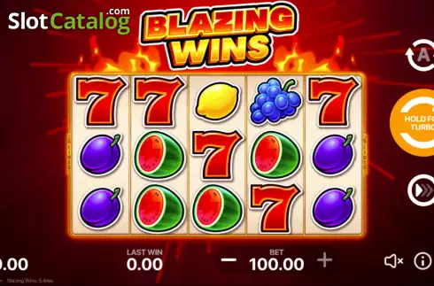 Скрин2. Blazing Wins слот