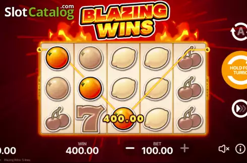 Скрин3. Blazing Wins слот