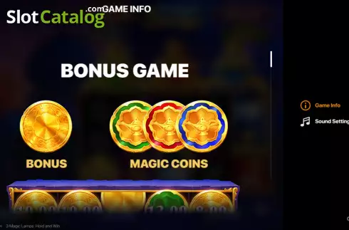 Скрин9. 3 Magic Lamps: Hold and Win слот