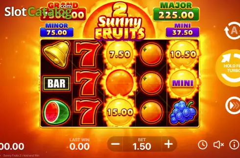 Скрин2. Sunny Fruits 2: Hold and Win слот