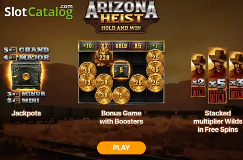 Скрин2. Arizona Heist слот