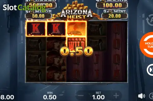 Скрин4. Arizona Heist слот