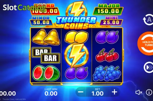 Скрин2. Thunder Coins слот