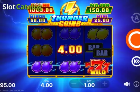 Скрин3. Thunder Coins слот
