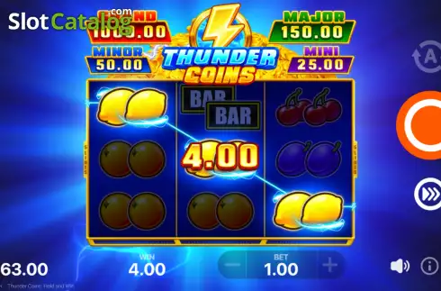 Скрин5. Thunder Coins слот