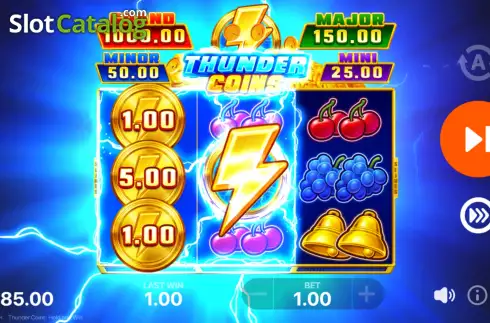 Скрин6. Thunder Coins слот