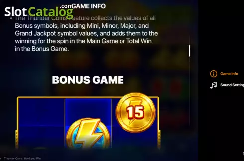 Скрин8. Thunder Coins слот
