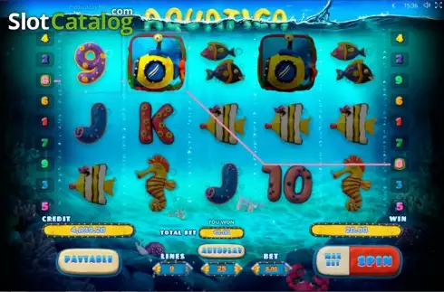 Скрин7. Aquatica слот