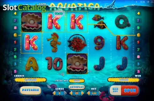 Скрин9. Aquatica слот