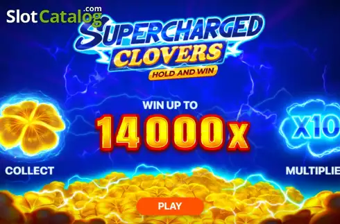 Скрин2. Supercharged Clovers: Hold and Win слот