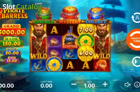 Скрин3. 3 Pirate Barrels слот