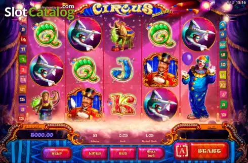 Скрин3. Circus Deluxe слот