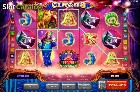 Скрин4. Circus Deluxe слот