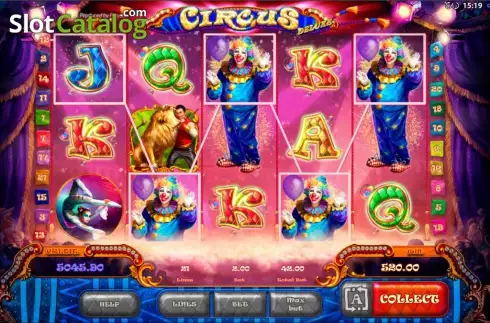 Скрин5. Circus Deluxe слот