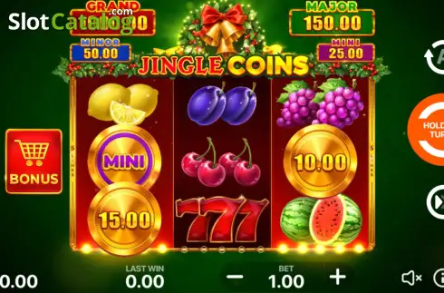 Скрин2. Jingle Coins слот