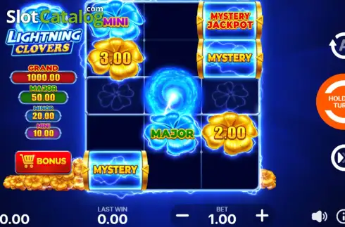 Скрин3. Lightning Clovers слот