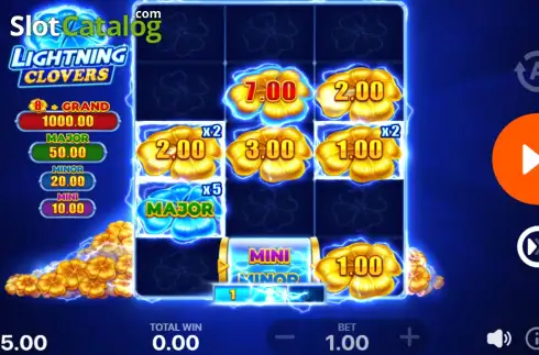 Скрин8. Lightning Clovers слот