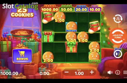 Скрин2. 25 Cookies: Hit the Bonus слот