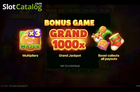 Скрин3. 25 Cookies: Hit the Bonus слот
