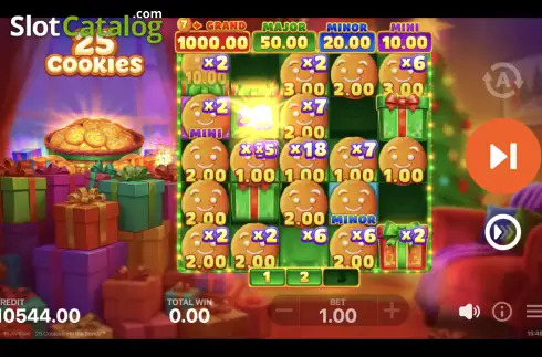 Скрин5. 25 Cookies: Hit the Bonus слот