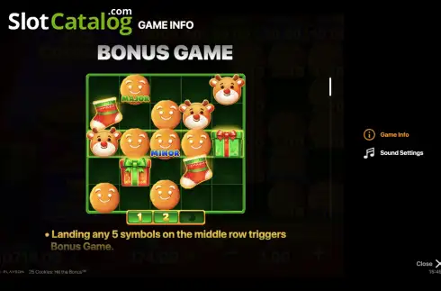 Скрин7. 25 Cookies: Hit the Bonus слот