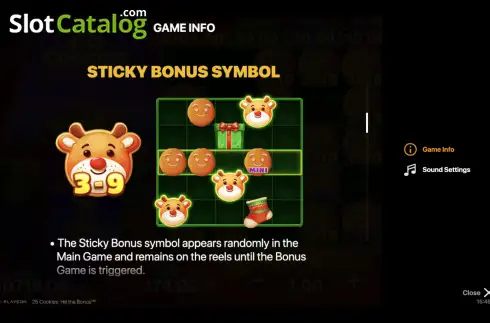 Скрин9. 25 Cookies: Hit the Bonus слот
