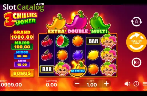 Скрин2. 3 Chillies and Joker: Hold and Win слот