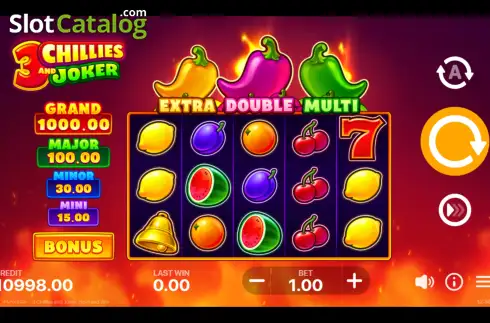 Скрин3. 3 Chillies and Joker: Hold and Win слот