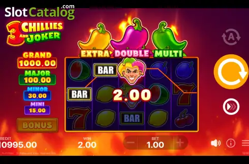 Скрин4. 3 Chillies and Joker: Hold and Win слот