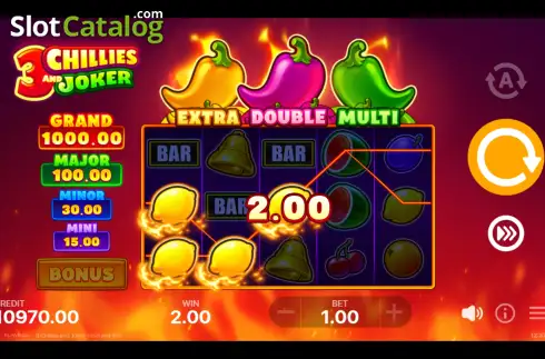 Скрин5. 3 Chillies and Joker: Hold and Win слот