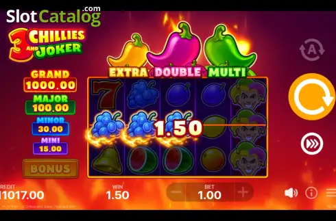 Скрин6. 3 Chillies and Joker: Hold and Win слот