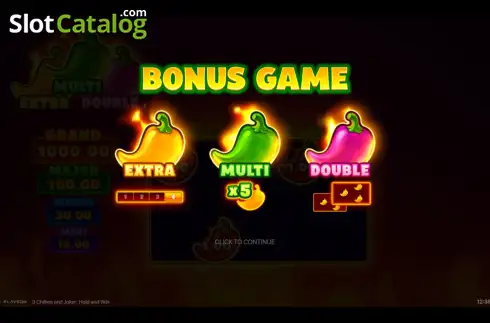 Скрин7. 3 Chillies and Joker: Hold and Win слот
