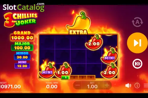 Скрин8. 3 Chillies and Joker: Hold and Win слот