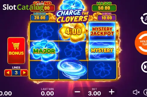 Скрин2. Charge the Clovers слот