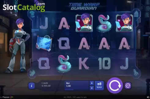 Скрин2. Time Warp Guardian слот