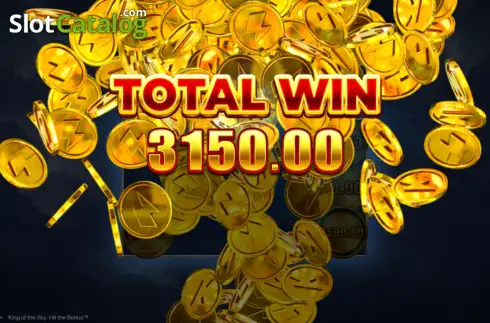 Скрин3. King of the Sky: Hit the Bonus слот