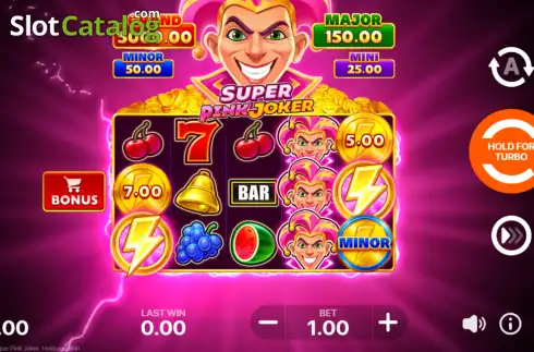 Скрин2. Super Pink Joker: Hold and Win слот