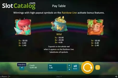 Скрин8. Clover Tales слот