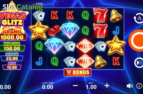 Скрин2. Vegas Glitz слот