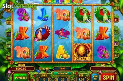 Скрин2. Lucky Birds слот