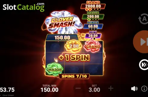 Скрин3. Clover Smash слот
