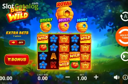 Скрин2. Beez Turn Wild слот