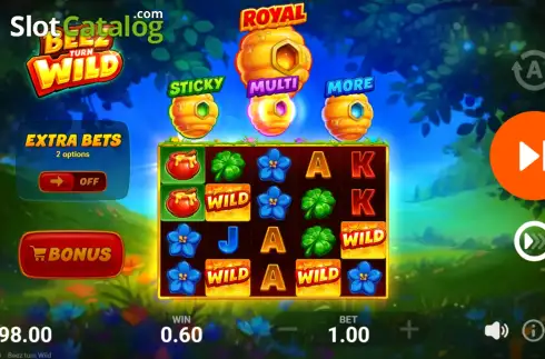 Скрин3. Beez Turn Wild слот