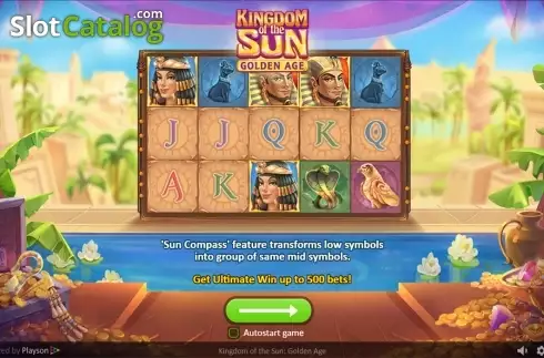 Скрин2. Kingdom of the Sun: Golden Age слот