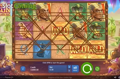 Скрин3. Kingdom of the Sun: Golden Age слот