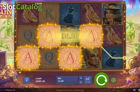 Скрин4. Kingdom of the Sun: Golden Age слот