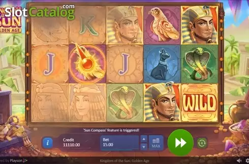 Скрин7. Kingdom of the Sun: Golden Age слот